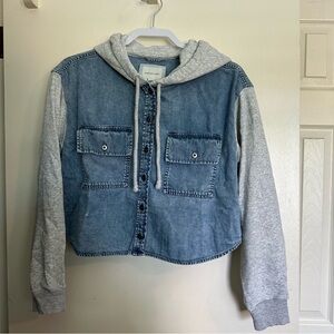 American Eagle Denim/ Sweatshirt long sleeve